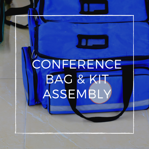 Conference bag & kit assembly